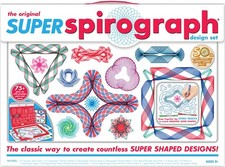 Spirograph Super 50th Anniversary Set     Arts and 13x18x1-1/2 inch, Multi