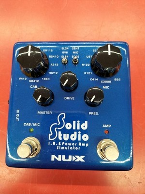 NUX Solid Studio NSS-5 IR Power Amp Simulator Cabinet Mic Tested TMB02 2.5