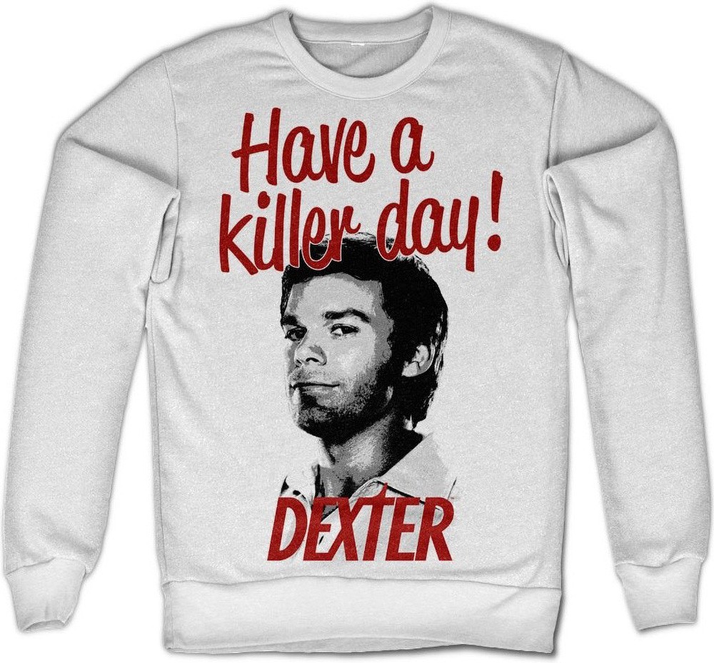 Dexter Have A Killer Day Sweatshirt White 8990₽