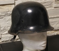 WW2 ELMETTO TEDESCO STAHLHELM FSP M34 VIGILI DEL FUOCO PROTEZIONE ANTINCENDIO POLIZIA (C)