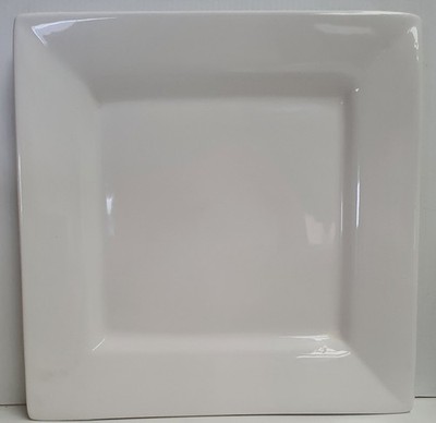 Maxwell & Williams Designer Homewares White Basics Monaco Square Plate c2010-12