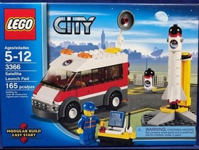 LEGO 📡 3366 City Satellite Launch Pad