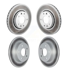Genius KG-101848 Brake Discs 4-Wheel Set Front & Rear for Nissan Kicks 2021-2023