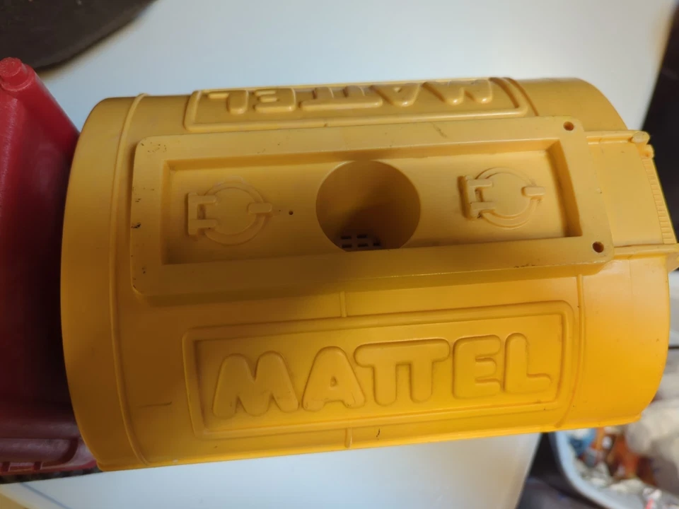 "Camión de cosas Tuff vintage Mattel 1979 camión de aceite de alta resistencia grande de plástico de 16""" Foto 2 de 4