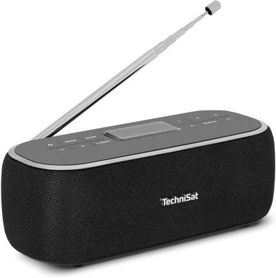 TechniSat VIOLA BT 1 - tragbarer Bluetooth-Lautsprecher mit DAB+ Digitalradio