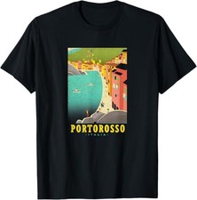 T-Shirt Poster Disney Luca Portorosso Italia Taglia S - 5XL Regalo Per Amici