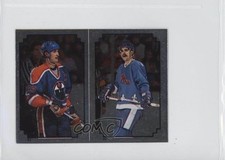 1984-85 O-Pee-Chee Album Stickers Wayne Gretzky Michel Goulet #63-64 HOF 0ab