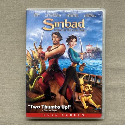 Sinbad Legend of the Seven Seas (DVD 2003) DreamWorks Animation