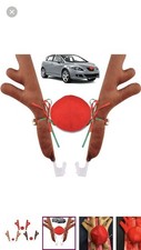 Christmas Car Set Reindeer Antlers
