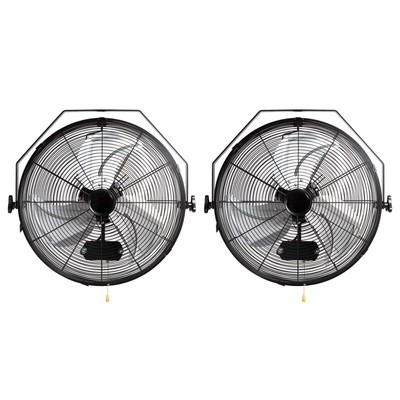 #ad #ad Uimoso 2PCS 18#x27;#x27; Industrial Wall Mount Fan Metal 3 Speed Ventilation Shop Fan $86.70
