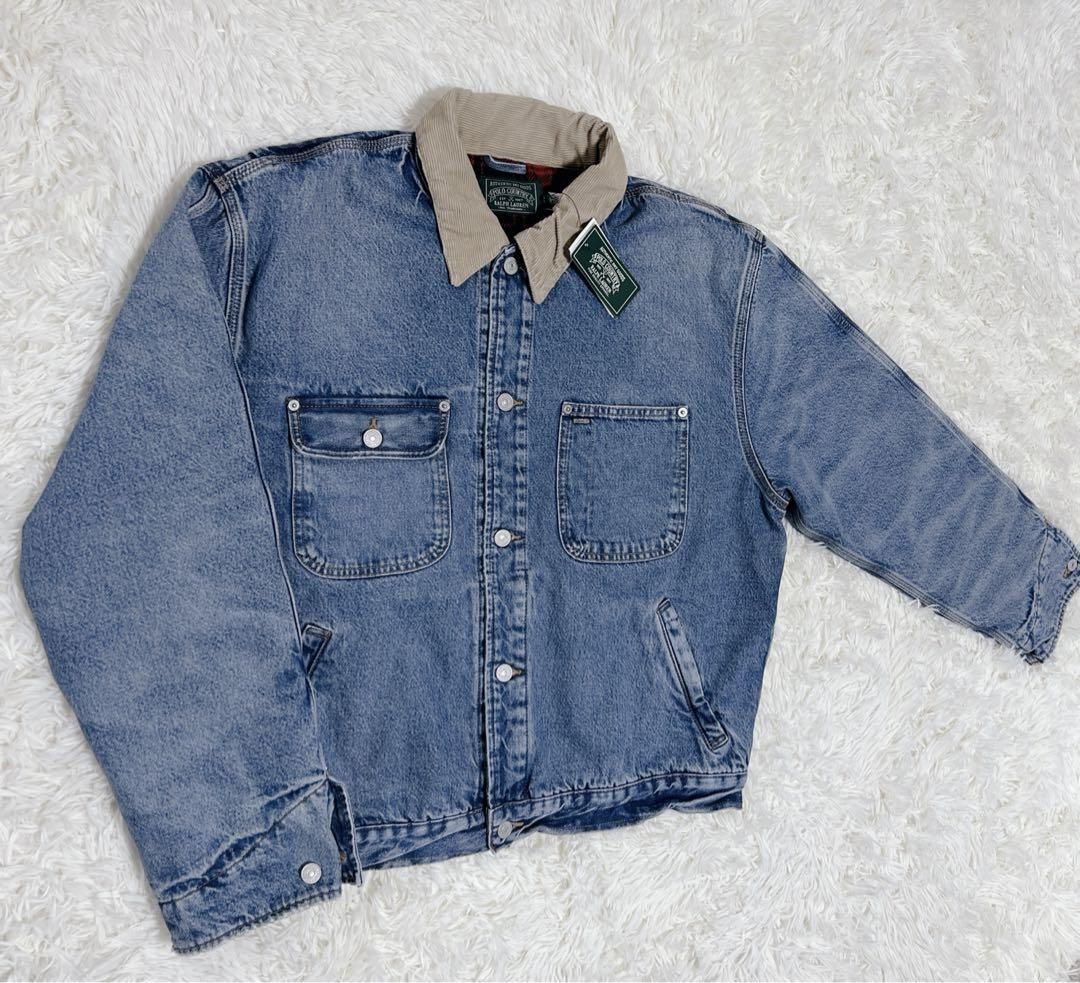 POLO COUNTRY Denim Jacket L New Unused | eBay