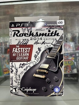 Rocksmith All New 2014 Edition (PlayStation 3) PS3 (Brand New) W/Rocksmith Cable