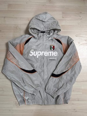 Supreme x Umbro Windbreaker Grau Größe M