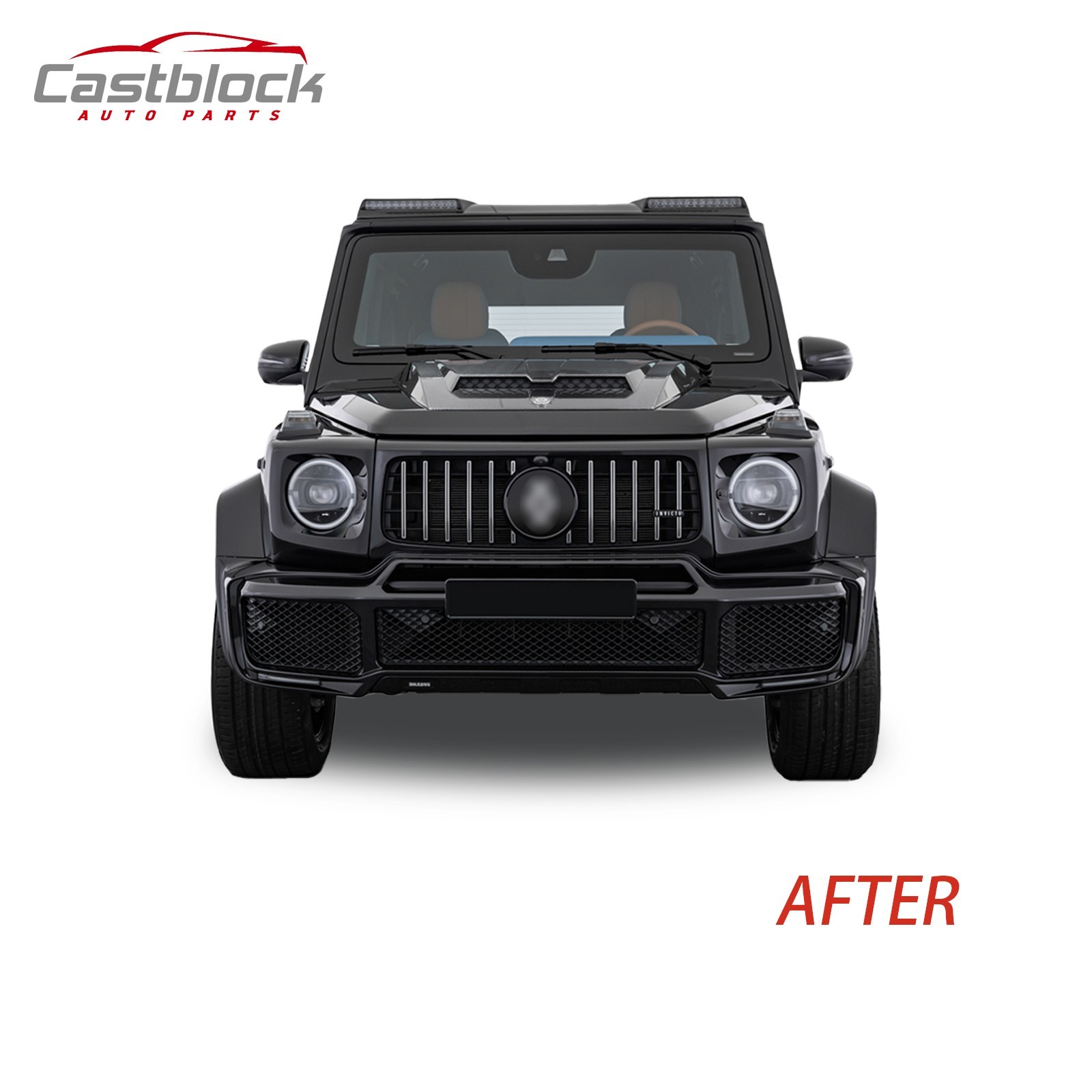 For 2019-2024 Mercedes G CLASS W463A/W464 25+ W465 Front Rear Bumper BRABUS kits