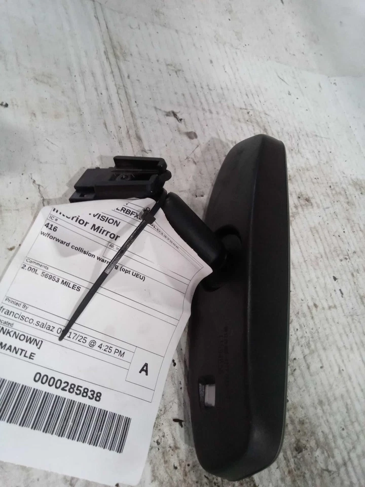 Used Front Center Interior Rear View Mirror fits: 2020 Buick Envision w/o full v - Image 2 of 4