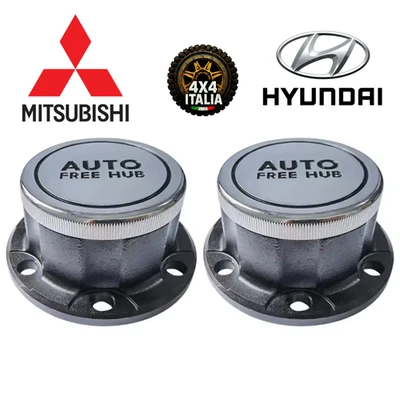 Coppia Mozzi Automatici per Mitsubishi Pajero / Hyundai Galloper