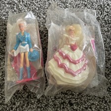 McDonald  s Barbie Toys Set Of 2 1992 With Hair You Can Style