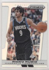 2013-14 Panini Prizm Silver Prizm Ricky Rubio #129 d5c