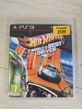 Hot Wheels World's Best Driver PS3 Sony PlayStation 3 Game