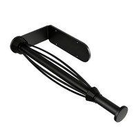 KüChenrollenhalter Edelstahl Schwarz Wandmontage Ohne Bohren Klebend KüChe Bad