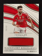 2023-24 Panini Immaculate Soccer Rafa Silva Magnificent Memorabilia Silver /49