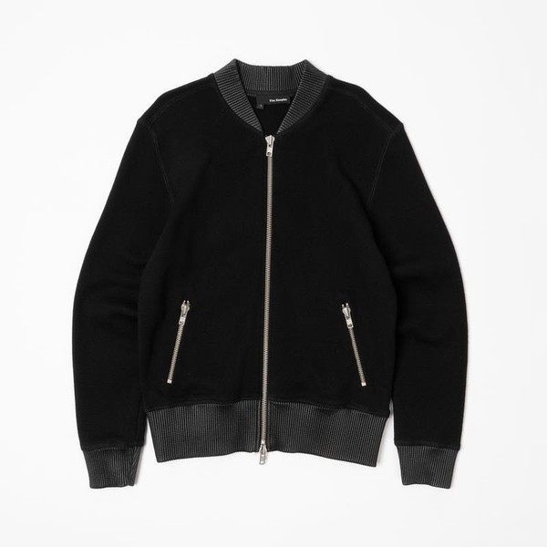 Men The Kooples Sweater Black Wool 40 /L / 48