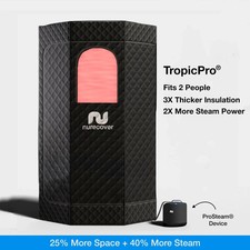 Nurecover Tropic Pro Home Sauna Bundle Inc Seat/Towel/Mat Etc - RRP £679 (New)