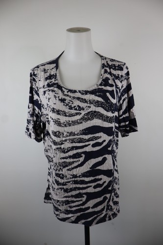 Krizia, FOR YOU KRIZIA WOMEN'S JERSEY SIZE 52 WOMAN CASUAL VINTAGE VISCOUS T-SHIRT
