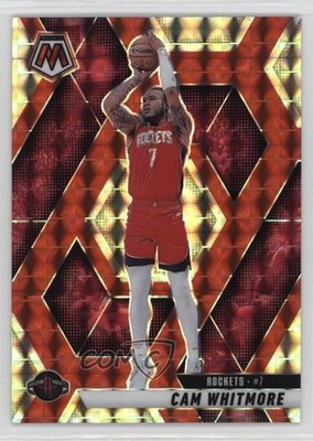 2024 Panini Mosaic Choice Fusion Red & Yellow Prizm 39/75 Cam Whitmore #171 1d0h
