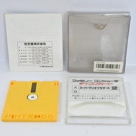 Famicom Disk SUPER MARIO BROS 2 Nintendo 2736 dk