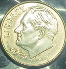 2016-P Roosevelt Dime DDO/DDR Die chip RevSide clear Doubling on both sides  — photo 5