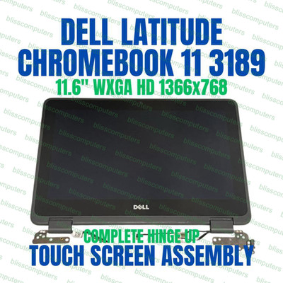 Dell Latitude 3189 LCD LED Touch Screen Display Assembly NV116WHM-A21 0V4VFK