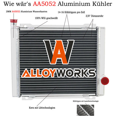 2-reihiger Kühler für 2012-18 CAN AM OUTLANDER/RENEGADE 450 500 650 800 MAX 1000
