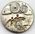 Illinois Illini Antique Mech Pocket Watch Movement 21J 13s 3517422 WORKS!
