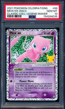 Mew ex 2021 Pokemon Celebrations #88 Classic Collection Legend Maker Holo PSA 10