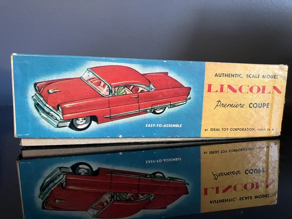 Ideal Lincoln Premier Coupe Model In Box Very Hard To Find 1/25 - Image 2 of 4