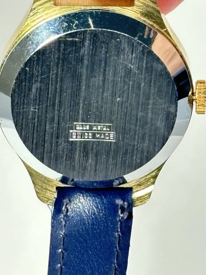 Relógio digital Lucerna Swiss Jump Hour, estilo vintage genuíno, presentes raros para ela - Imagem 3 de 4