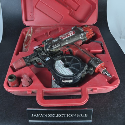 #ad #ad Used Max HN 120 SuperNailer High Pressure Concrete Pin Nailer w Box Tested $210.00