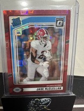 2024 Panini Donruss - Rated Rookie Jase McClellan Optic Preview Red Pandora (RC)