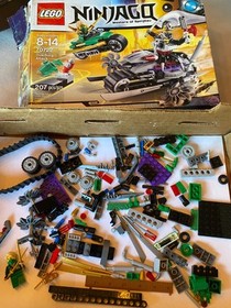 Lego ninjago masters of spinjitzu 70722 OverBorg Attack PARTIAL Minifig +150 pcs
