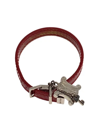 Bracciale CELINE smalto rosso donna