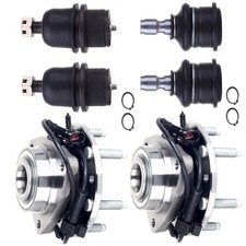 6pcs Suspension Parts Kit Wheel Bearing Ball Joint Hub for Trailblazer 2005-2013