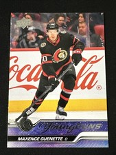 2023-24 Upper Deck Young Guns 455 Maxence Guentte Ottawa Senators