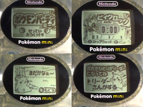 Pokemon Mini Console Blue Nintendo w/ Pokemon Party Cartridge Japan Tested