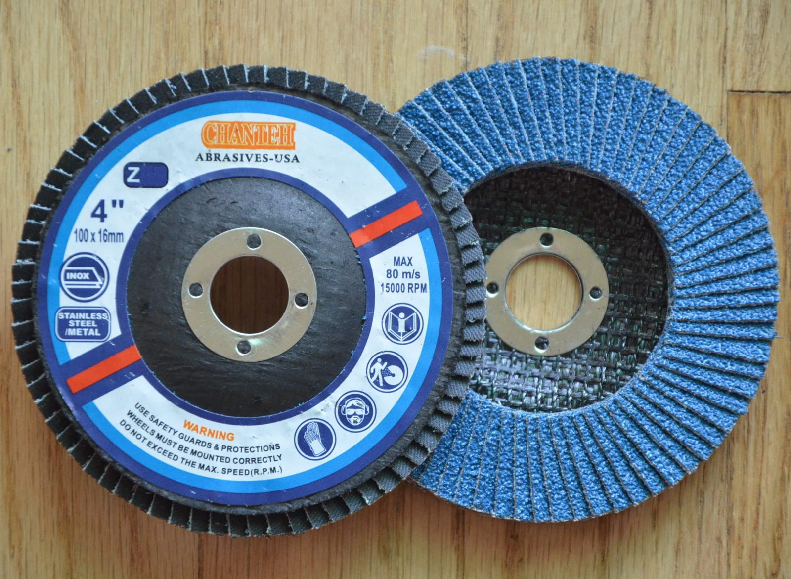 30 4 inch Ranking TOP19 X 5 8 Zirconium Flap Disc Metal Steel 