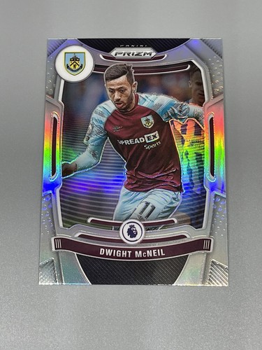 Dwight McNeil 2021-22 Panini Prizm Premier League EPL Silver #67 Burnley