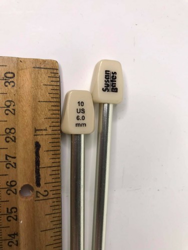 Straight Knitting Needles Metal Bamboo Plastic Susan Bates Boye Sold Separately - Picture 219 of 348