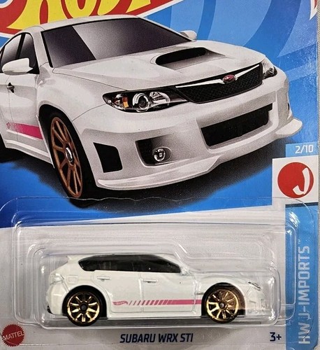 Hot Wheels Subaru WRX STI #21 HW J-Imports 2/10 Toy Car COMBINE SHIPPING - Picture 2 of 2
