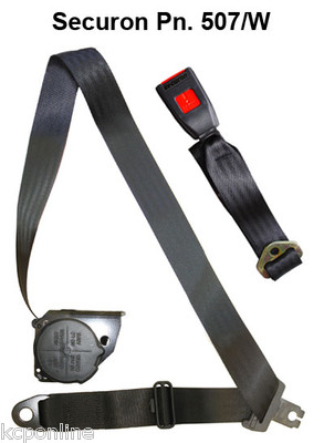 New Securon Lap & Diagonal Seat Belt (507/W) - For Use With Rock & Roll Beds In Campers & Vans 3 thumbnail image