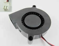 1x Brushless DC Cooling Blower Fan 5015S DC 5V 50x 50x 15mm 2 Pin Sleeve-bearing